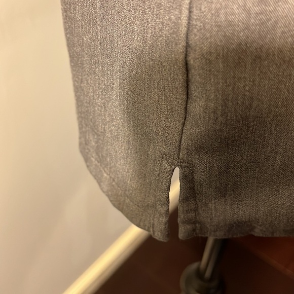 FIGS Scrub Top Women XS Technical Collection Shirt grayish white Stretch - Picture 5 of 8